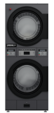 LaundryLion TDD-300D - 15 kg Gestapelde Dubbele Wasdroger