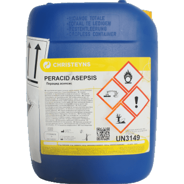 Productcatalogus - Professioneel wasmiddel Peracid Asepsis - Laundry Use