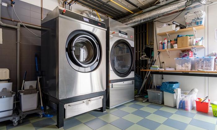 Industriële wasmachine met 18 kg laadcapaciteit