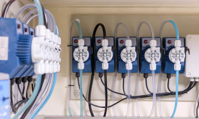 Een automatisch zeepdoseersysteem